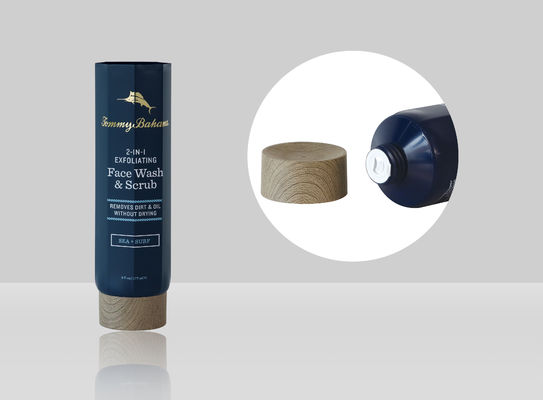 D50mm Custom Cosmetic Lotion Tubes ống nhựa Creased