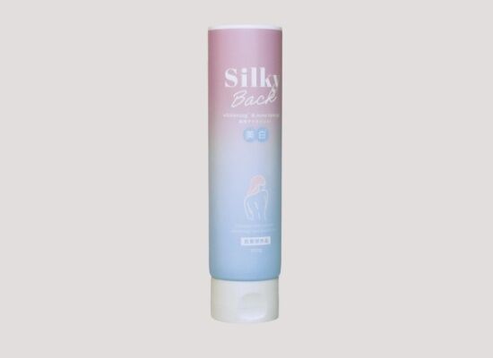 D45mm Custom Cosmetic Lotion Tubes với Flip cap lỗ hình trái tim